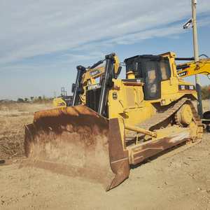 Earthmoving Machine Original Secondhand Caterpillar D8R <b>Bulldozer</b> Used Cat D8R Track <b>Bulldozer</b> Caterpillar for Sale - Product Image 2
