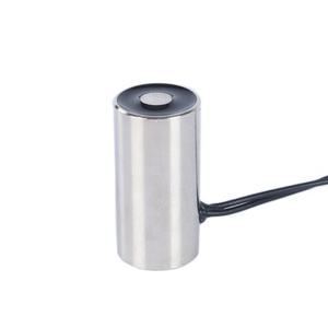 12V 24V <span class=keywords><strong>Dc</strong></span> Mini Elektromagneet <span class=keywords><strong>1</strong></span>. 5kgs/15n Micro Cilindrische Elektromagneet - Product Image 1