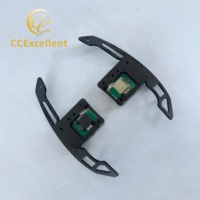 Leviers de vitesses magnétiques en fibre de carbone populaires pour Mustang S650 2024-2026 - Accessoires intérieurs de voiture