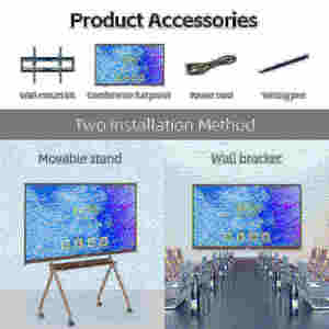 Pizarra Interactiva Digital Electrónica para Aula con Pantalla LCD Táctil Inteligente Antideslumbrante y Multitáctil, Precio de Fábrica ASANO - Product Image 4