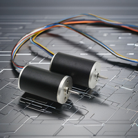 Mini petit moteur à coupe creuse personnalisé de haute qualité Micro moteur sans noyau à courant continu sans balai pour robot de véhicule aérien sans pilote
