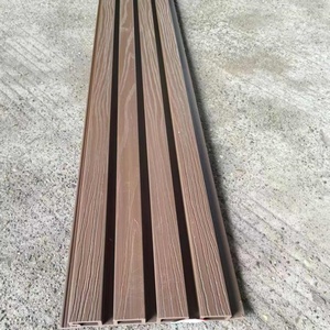 Ngoài trời không thấm nước <span class=keywords><strong>WPC</strong></span> Composite Panel tường cho kiến trúc trang trí nội thất hình học treo xây dựng thiết kế đồ họa - Product Image 5