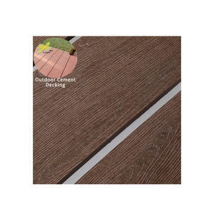 Bán buôn ngoài trời OEM ODM sàn bê tông sàn Hội Đồng Quản trị vườn công viên chống khuôn gỗ hạt sợi xi măng Hội Đồng Quản Trị - Product Image 3