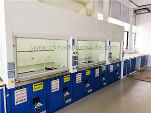 Phòng Thí Nghiệm Hóa Học Bench <span class=keywords><strong>Top</strong></span> Full Steel Fume Hood Cho Giá Phòng Thí Nghiệm - Product Image 3
