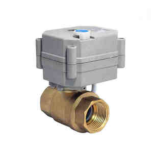 วาล์วบอลอัจฉริยะแบบมีมอเตอร์ COVNA HK62-H พร้อมรองรับ OEM วัสดุ PVC ขนาดพอร์ต DN15-DN50 สำหรับควบคุมน้ำ - Product Image 2