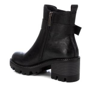 Bottines pour femme Refresh, noires, taille 36, hauteur du talon 80 mm, semelle épaisse - Product Image 3