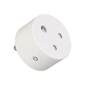 Honyar Electrical Tuya Smart Plug 3 Rund zinken Indien Südafrika Round Mini 10A Wifi Smart Plug