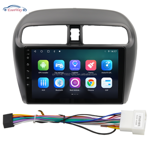 <span class=keywords><strong>2</strong></span> <span class=keywords><strong>Din</strong></span> Voiture Radio Fascia Pour MITSUBISHI Mirage Space Star 2012 + Stéréo GPS Lecteur DVD Montage <span class=keywords><strong>Installation</strong></span> Mont Panneau Lunette Cadre - Product Image 2