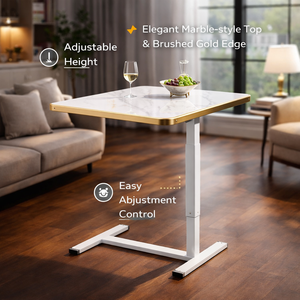 Tavolino Pieghevole Portatile Regolabile per <span class=keywords><strong>Studio</strong></span> e Lavoro, Ideale per Casa e Ufficio - Product Image 3