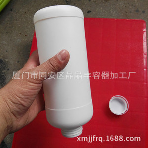 Bouteille en plastique blanche épaissie de 1L, contenant d'échantillons, fabriquée par l'usine Xiamen Tong'an Jingfeng. Peut être utilisé pour stocker des aliments. - Product Image 2