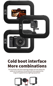 <span class=keywords><strong>2025</strong></span> tốt nhất RGB cầm tay đèn Led nhiếp ảnh cao/Góc thấp ánh sáng studio trang điểm tiktok vlog phát trực tiếp 48 chế độ có thể điều chỉnh - Product Image 4