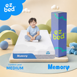 Le matelas en mousse Memory by EZ Bed offre un confort moyen équilibré, une qualité durable et un soutien fiable pour un style de vie moderne. - Product Image 1