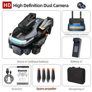 Drone GPS Professionnel P23 8K HD 5 Caméras Avion RC Sans Balais Photographie Aérienne Commerciale Légère avec Détection d'Obstacles Laser - Product Image 4