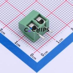 DG301-5.0-02P-14-00A(H) Screw Terminal Block Through hole Component (THT),P=5mm Connector 5mm Through Hole 2P 1 - Product Image 2