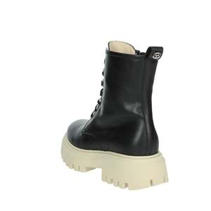 รองเท้าบูทคอมแบทสำหรับเด็กผู้หญิง Florens สีดำ ไซส์ 38 พื้นหนา - Product Image 2