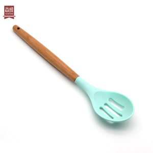 Home <strong>and</strong> <strong>Kitchen</strong> <strong>Accessories</strong> 20pcs Silicone Non Stick Cookware Sets <strong>Kitchen</strong> Utensil with <strong>Wooden</strong> Handle - Product Image 5