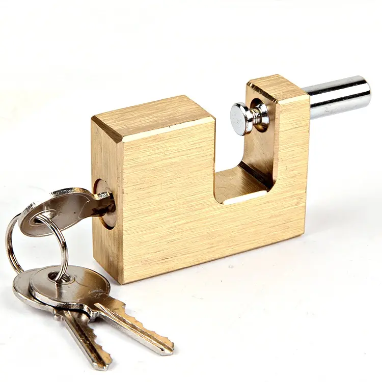 40 50 60 70 mm rectangular heavy duty padlock locks rectangle anti saw heavy duty outdoor square brass padlock