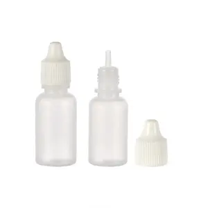 Fabriek Groothandel Pe Kleine Plastic 5Ml Tip Reiniger Flessen Poeder Vloeibare Verf Cosmetische Airbrush Make-Up Drop Fles