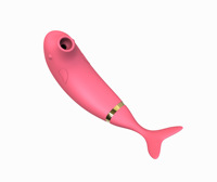 Erwachsenen-Spielzeug Fabrik Delfin-Modell Saug-Vibrations-G-Punkt-Vibrator Tragbares Frauen-Masturbationsgerät Sexspielzeug