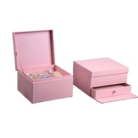Boîte Cadeau Cosmétique Magnétique de Luxe en Gros d'Usine, Emballage Réutilisable Pliable avec Rabat, pour Ensemble de Maquillage et Rouge à Lèvres, avec Insert et Miroir