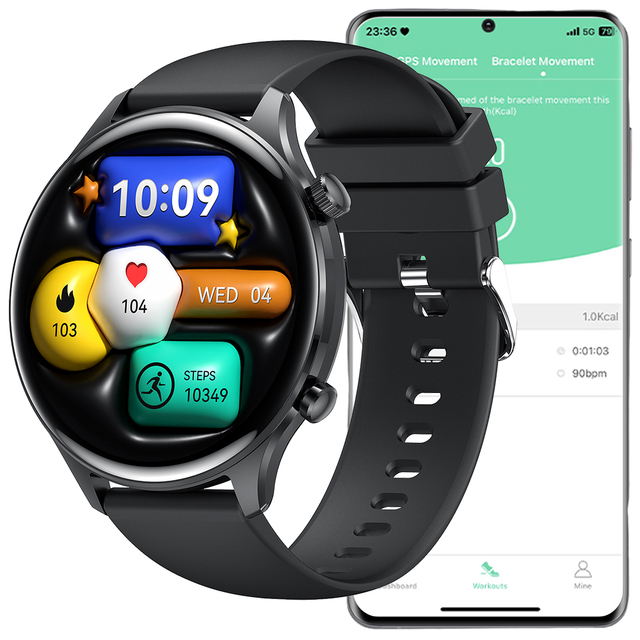 Supplier Smart Watches with Heart Rate Sleep Sedentary Reminder Weather Forecast Step Counting Custom Watch Faces