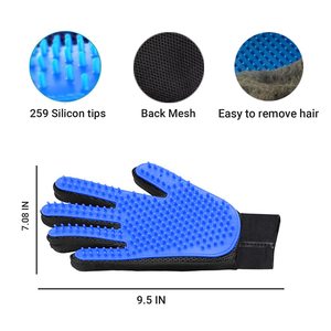 Custom <b>Pet</b> Dog Cat Grooming <b>Cleaning</b> Glove for <b>Pet</b> Dirt Hair Remover <b>Pet</b> <b>Bath</b> Grooming Glove - Product Image 2