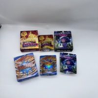 Nouveaux modèles 3.5G boîte de papier personnalisé imprimé holographique emballage alimentaire au détail boîte de papier d'affichage pour sac en Mylar 3.5G