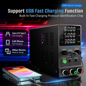 जेस्वर्टी 0-30 वी 0-10 ए समायोज्य स्विचिंग डीसी विनियमित बेंच पावर की आपूर्ति उच्च परिशुद्धता 4 अंकों वाले एलईडी डिस्प्ले - Product Image 4