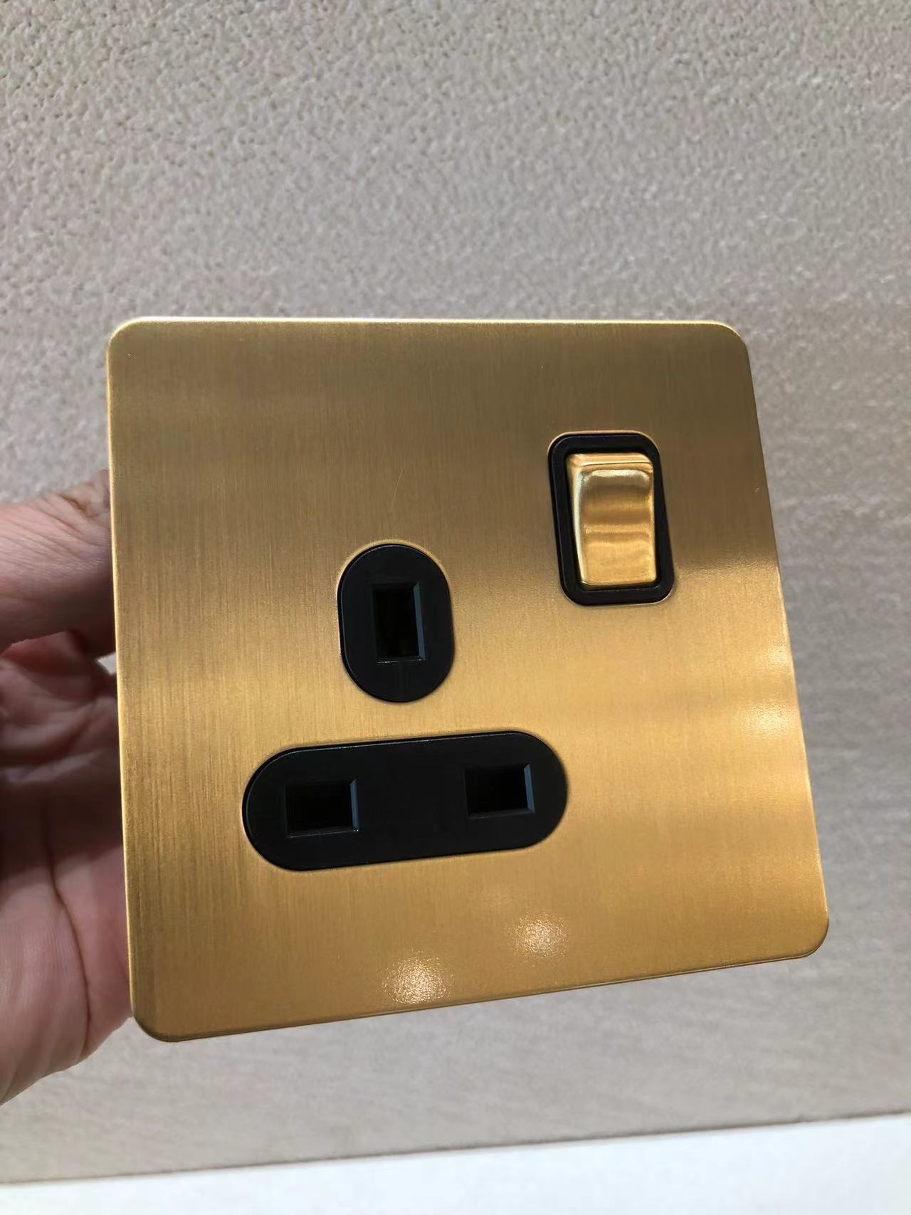 1 gang 13A socket