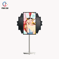 Mini télévision 24 pouces 32 pouces sans fil enroulable Smart Touch Screen TV Smart Android 12 System