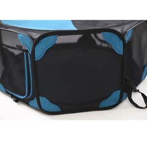 8 Panel Foldable Pet Playpen Portable <b>Dog</b> Exercise <b>Pen</b> Kennel Cage with Secure Fence Panels - Product Image 6