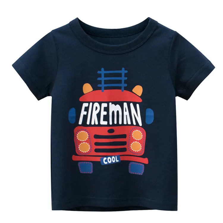 Kids Graphic T Shirt Cartoon Baby Boy Short Sleeve Fashion Tee Shirt Top For Kids