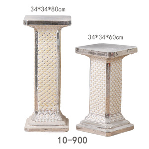 <span class=keywords><strong>Vase</strong></span> à fleurs en céramique, Stand pour plantes et fleurs, Base de support pour décoration de centre de table de mariage - Product Image 6