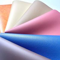 Cuir automobile premium personnalisable en PVC tricoté et gaufré, élastique et imperméable pour sièges de voiture