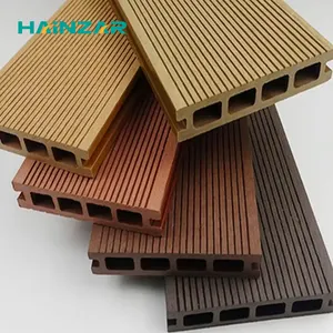 Outdoor wasserdichte PE PP WPC Bodenplatte Extrusion linie Holz Kunststoff Verbund Terrassen dielen Herstellung Herstellung Maschine