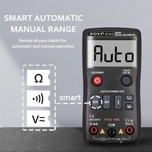 เครื่องวัดมัลติมิเตอร์ดิจิตอลอัตโนมัติ ZOYI ZT-A2  4000 ค่า  วัดแรงดันไฟฟ้ากระแสสลับ/กระแสตรง  วัดกระแสไฟฟ้า  600V สูงสุด กระแสสลับ - Product Image 3