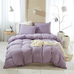 Draps de literie en tissu microfibre canadien de fabricant de qualité supérieure ensembles de draps de lit solides ajustés grande taille pour hôtel - Product Image 4