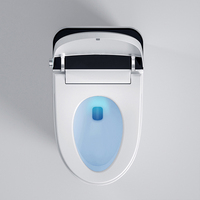 Ensemble de Wc de luxe, placard à eau, prix au détail, certifié Upc, couvercle automatique intelligent, toilettes à Chaozhou