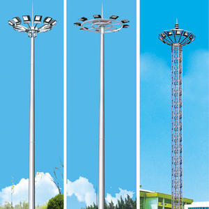 เสาไฟส่องสว่างสูง 16 เมตร พร้อมเสาไฟสนามกีฬาพลังงานแสงอาทิตย์สูง 20 เมตร - Product Image 2