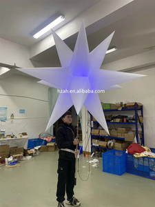 Costume <span class=keywords><strong>de</strong></span> <span class=keywords><strong>marche</strong></span> d'étoile gonflable à LED avec souffleur d'air pour spectacle sur scène - Product Image 3