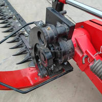 Modèle hydraulique amélioré, suspension à trois points, tige de liaison en fer montée, faucheuse à barre de coupe, efficace, durable, boîte de vitesses principale