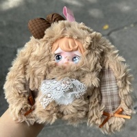 Peluche Yomi Fluffy Bunny Paradise Frozen Plush Blind Box, nouvelle poupée tendance, style aléatoire, jouet avec 3 paires d'yeux amovibles