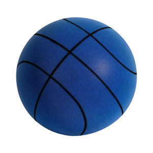 Ballon de basketball silencieux d'entraînement intérieur durable, taille 7, orange, en mousse PU, <span class=keywords><strong>pour</strong></span> <span class=keywords><strong>handball</strong></span>, personnalisable - Product Image 5
