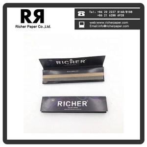 กระดาษมวนบุหรี่ริชเชอร์ คิงไซส์ สลิม พร้อมทิปกรองแบบกำหนดเองได้ - Product Image 1