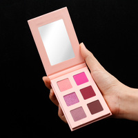 Palette d'ombres à paupières vegan hautement pigmentées, livraison directe d'usine, logo personnalisé, marque privée, emballage personnalisé disponible