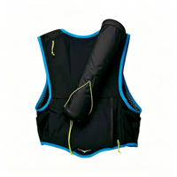 Gilet d'hydratation léger et respirant unisexe avec 2 flacons souples pour la course à pied, le marathon, la randonnée et le cyclisme