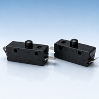 Micro-interrupteur à bouton-poussoir certifié TE06-1, 15A 125/250VAC, 3 broches SPDT, à action rapide, pour appareils électroménagers