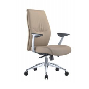 Silla de oficina moderna y cómoda de cuero 36019-1905C/BA - Product Image 4