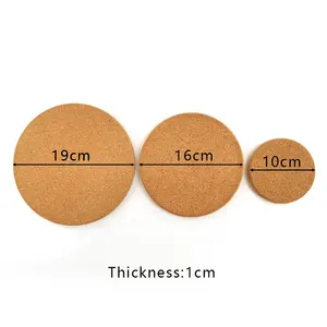 New Custom Cork Coasters Round Square Shape Design Beer Cork Coaster With Holder Laser Engrave Print Logo Wine Cork Coaster