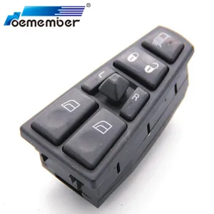 Interruptor Elevavidrios para Camión <span class=keywords><strong>Volvo</strong></span> FM12 20752918 20452017 20455317 20568857 - Product Image 1